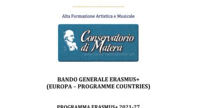 BANDO GENERALE ERASMUS+      (EUROPA-PROGRAMME COUNTRIES) PROGRAMMA ERASMUS+2021-2027       Call 2020-2021                                  STUDENTI