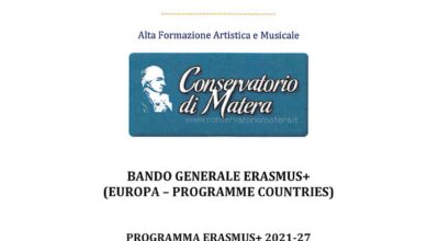 BANDO GENERALE ERASMUS+(EUROPA-PROGRAMME COUNTRIES)      PROGRAMMA ERASMUS +2021-2027       Call 2020-2021                                     DOCENTI/PERSONALE AMMINISTRATIVO
